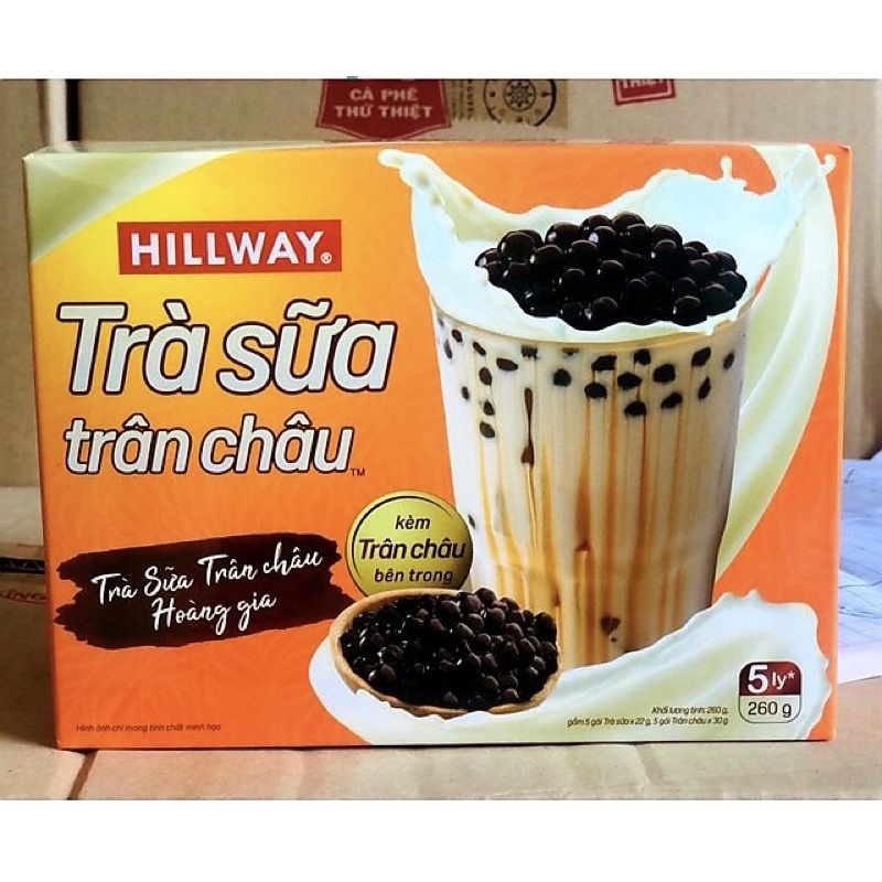 [HN] Trà sữa trân châu tươi uống liền HILLWAY