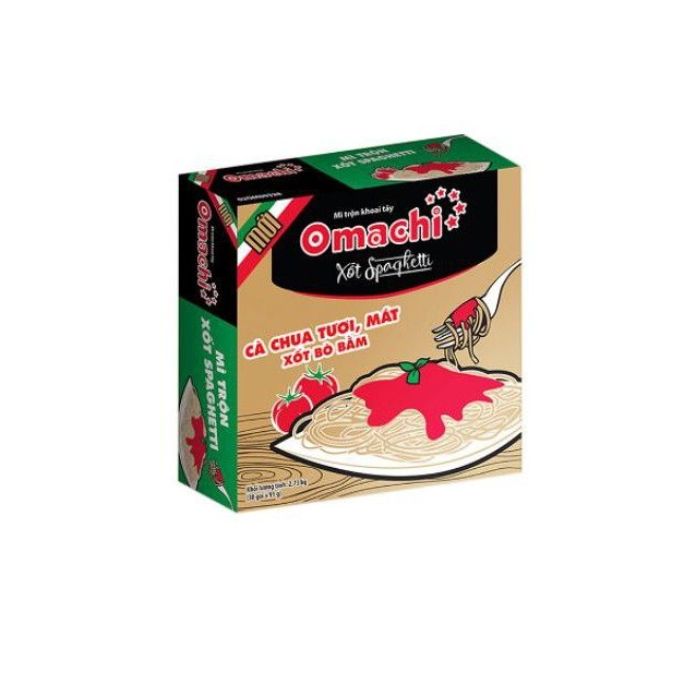 [Mã GROSALE2703 giảm 8% đơn 250K] MÌ OMACHI BÒ HẦM /TÔM CHUA CAY/SƯỜN HẦM /SPAGETTY*80G THÙNG 30G | BigBuy360 - bigbuy360.vn