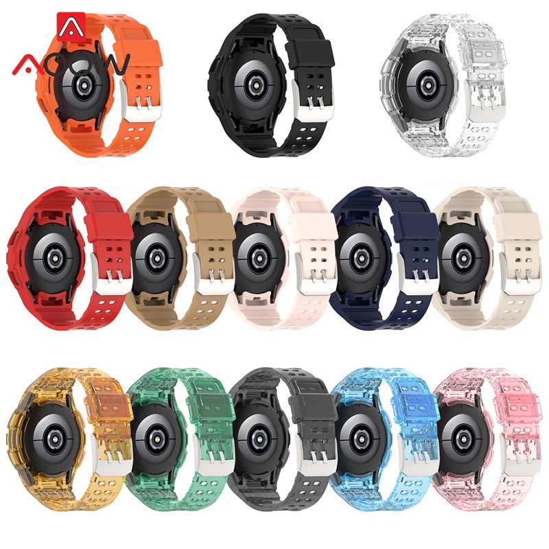 Dây Đeo TPU Trong Suốt Bảo Vệ Cho Đồng Hồ Thông Minh Samsung Galaxy Watch4 40mm 44mm Watch 4 Classic 46mm