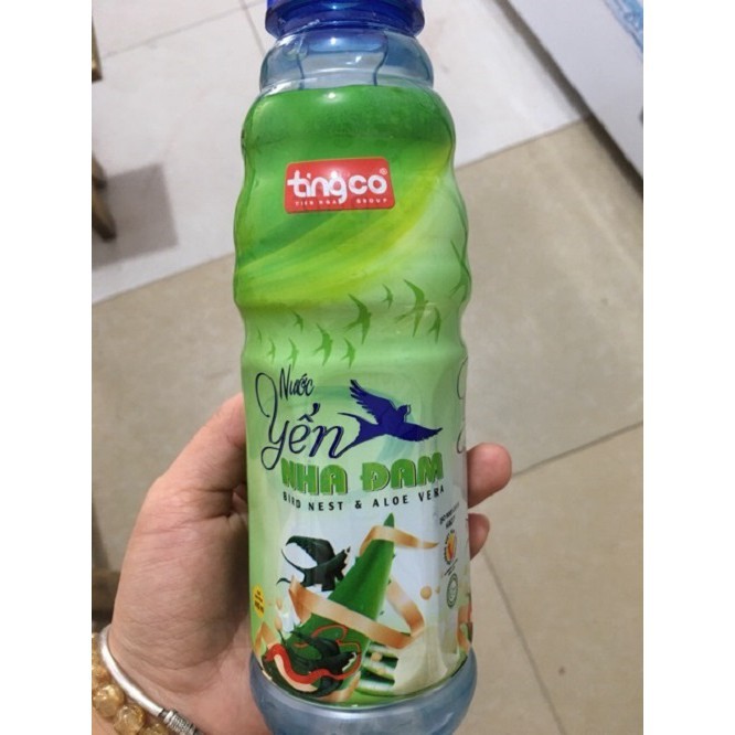 Nước yến nha đam Tingco/ Nước Dừa nha đam Tingco lốc 6 chai 500ml date mới