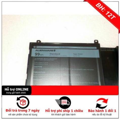 Pin Laptop Dell Alienware 15 R3 /17 R4 / ALW17C-D1738 ALW17C-D1748 / ALW17C-D1758 / ALW17C-D1848 ALW17C-D2738