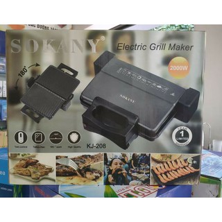 Máy kẹp bánh mỳ Sokany KJ-208