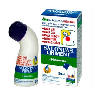 Dầu giảm đau Salonpas Linment thanh lăn