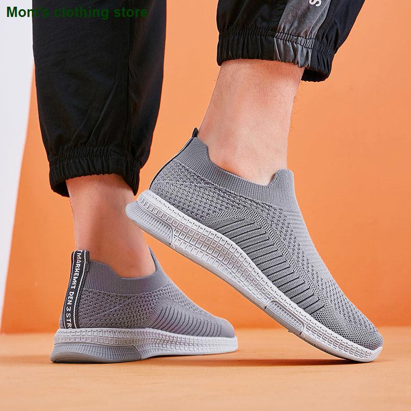 Giày thể thao nam phối lưới thoáng khí thoải mái phong cách Hàn Quốc