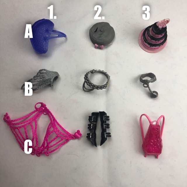 Phụ kiện búp bê monster high