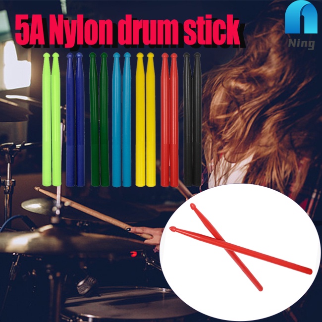 1 Cặp Dùi Trống Nylon Chuyên Nghiệp Cho Bộ Trống Jazz