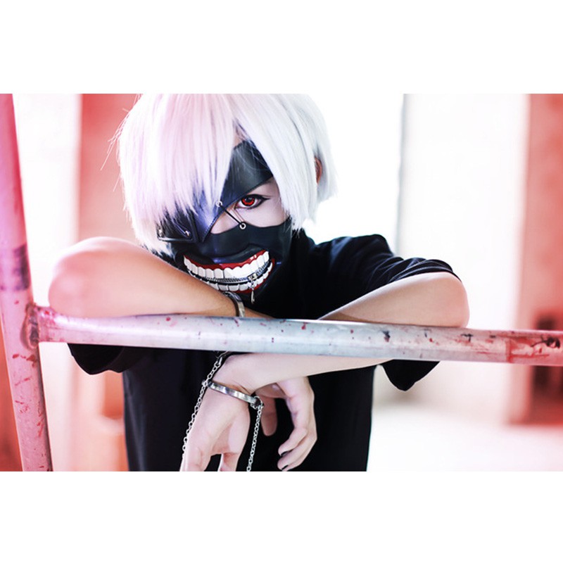 Trang phục hóa trang nhân vật Anime Tokyo Ghoul Kaneki Ken thời trang dành cho nam và nữ