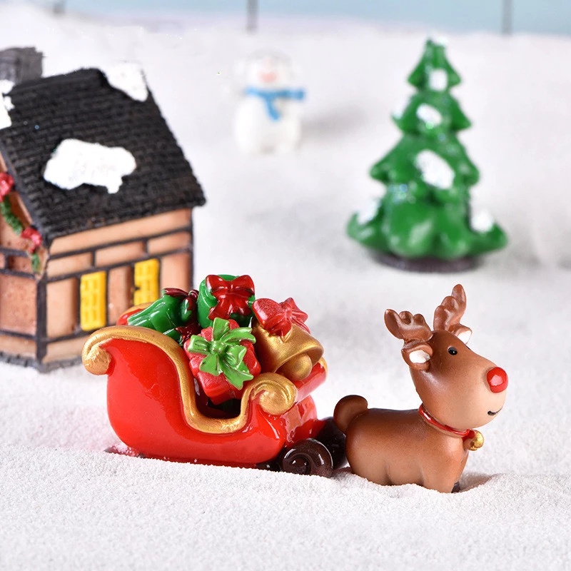 1 Đồ trang trí Ông Già Noel / Người Tuyết / Nai Sừng Tấm Trang Trí Cây Thông Noel