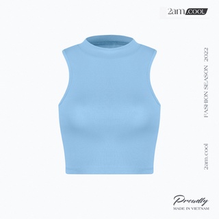 Áo Croptop Ba Lỗ Basic Nhiều Màu Chất Liệu Cotton Siêu Thoáng Mát