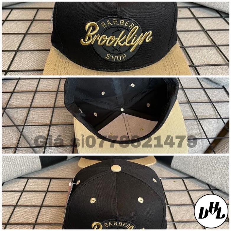 nón snapback vá kết thêu broo thời trang nam