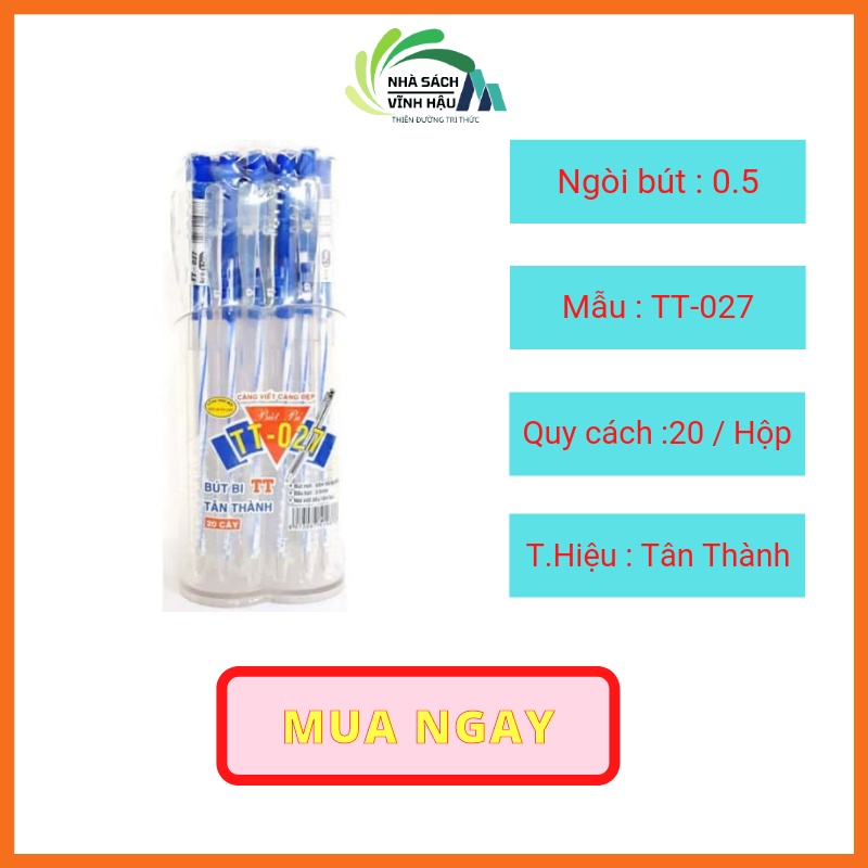 1 Hủ 20 cây bút bi Tân Thành - 027