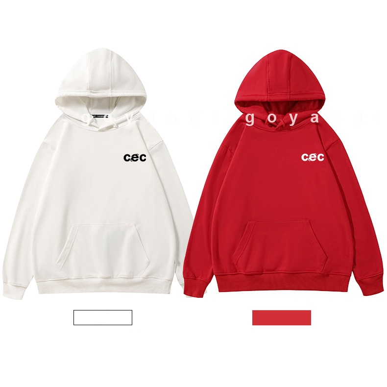 Áo Hoodie GYG Unisex CEC Form Rộng Oversize Phong Cách Hàn Quốc