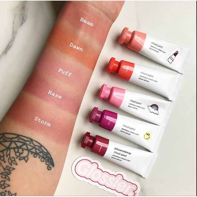 MÁ HỒNG DẠNG KEM - GLOSSIER CLOUD PAINT BLUSH | BigBuy360 - bigbuy360.vn