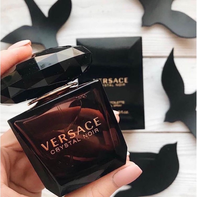 (HÀNG CHUẨN) NƯỚC HOA VERSACE ĐEN 90ml CHO NỮ NƯỚC HOA VERSACE CRYSTAL NOIR ĐEN NUOC HOA VERSACE TÍM CHO NAM NỮ GIÁ SỈ