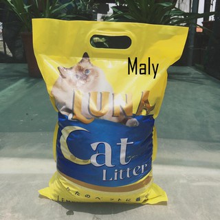 Cát vệ sinh cho mèo, cát mèo vệ sinh Luna túi 15Lít