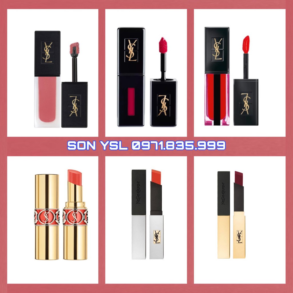 Son YSL Rouge Pur Couture The Slim, Son YSL Đủ Bill Bao Check | BigBuy360 - bigbuy360.vn
