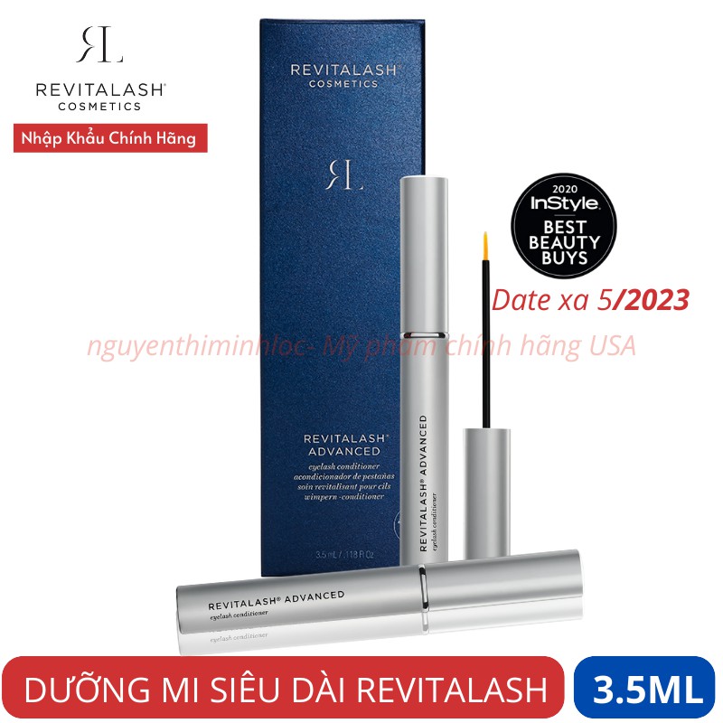 [Voucher 100k] Revitalash Advanced - Serum mọc mi và làm dài mi chính hãng USA 3.5ml Date 9/2023