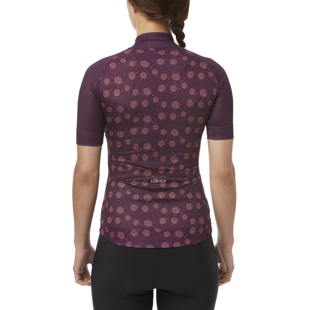 [CHÍNH HÃNG] ÁO ĐẠP XE NỮ GIRO CHRONO SPORT JERSEY - DUSTY PURPLE PALM BURST (TÍM)