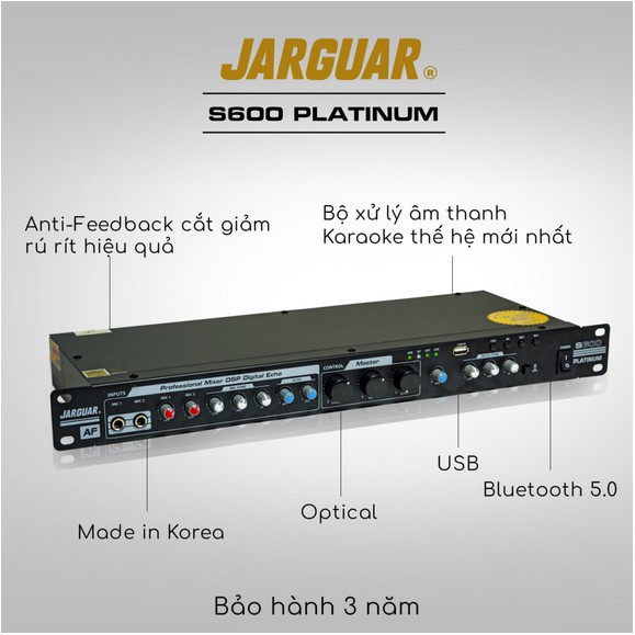 VANG CƠ JARGUAR S600 PLATINUM