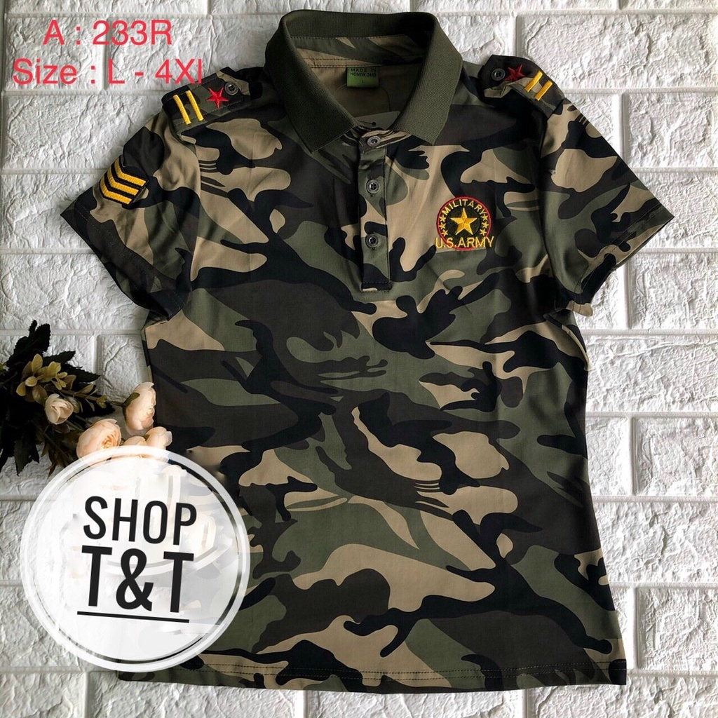 Áo thun nữ tay ngắn rằn ri lính hàng nhập.