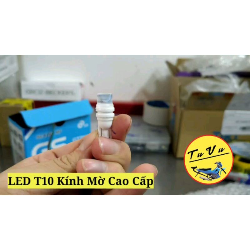 Đèn LED T10 Cao Cấp Sáng Bền dùng làm Xinhan và demi, đèn soi biển số xe máy