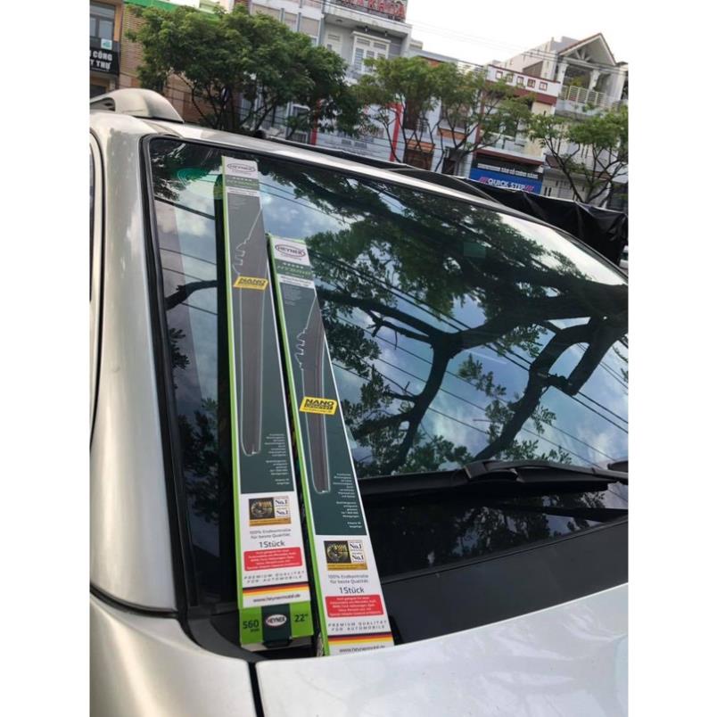 Gạt Mưa ô tô Ford Ecosport 2018-2022,Gạt mưa Heyner Germany,Bộ gạt mưa xương mềm Heyner Germany Chính Hãng Đức 22*16