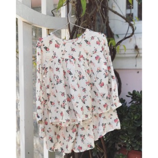 Set hoa Cotton thiết kế cho bé yêu