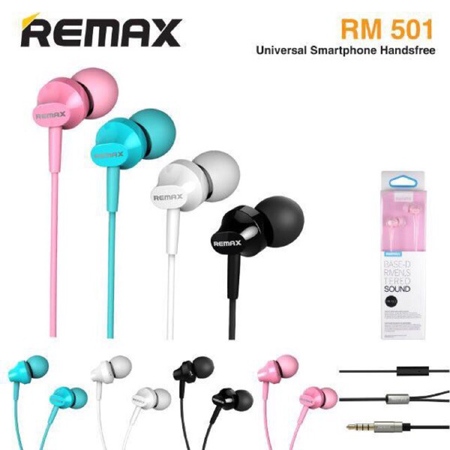 Tai nghe Remax RM-501 - Hàng chính hãng - Bass cực hay