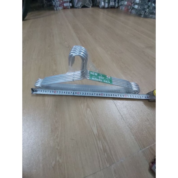 Combo 10 Móc Nhôm loại Dày nhất 4,2kg. Hàng dây to đặc biệt dành cho khách phơi quân zin áo khoác