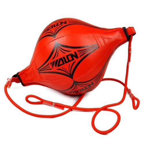 Bóng tập phản xạ 2 đầu Wolon chính hãng , bóng tập boxing , tập đấm bốc tặng kèm kim bơm và bơm tay