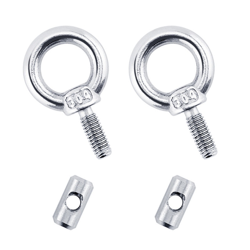 Set 2 Đai Ốc M4 Gắn Cố Định Lều Thuyền RV Caravan f Chuyên Dụng