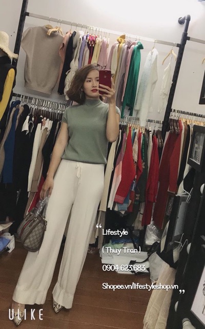 Áo len cổ leo tay hến | BigBuy360 - bigbuy360.vn