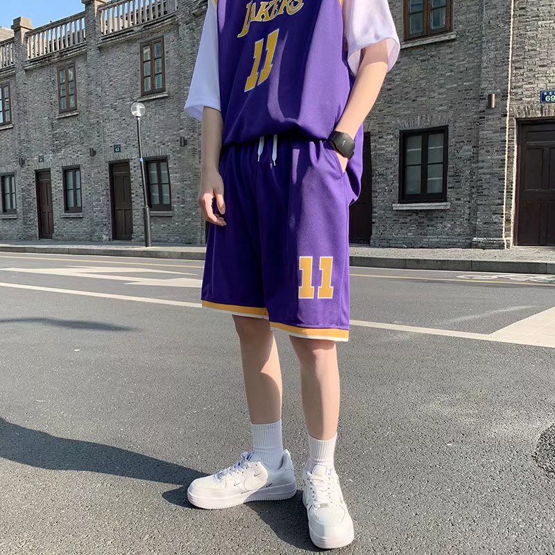 Bộ đồ chơi bóng rổ sát nách James 23 Kobe 24 Irving 11 thời trang hip hop sành điệu cho na mva2 nữ