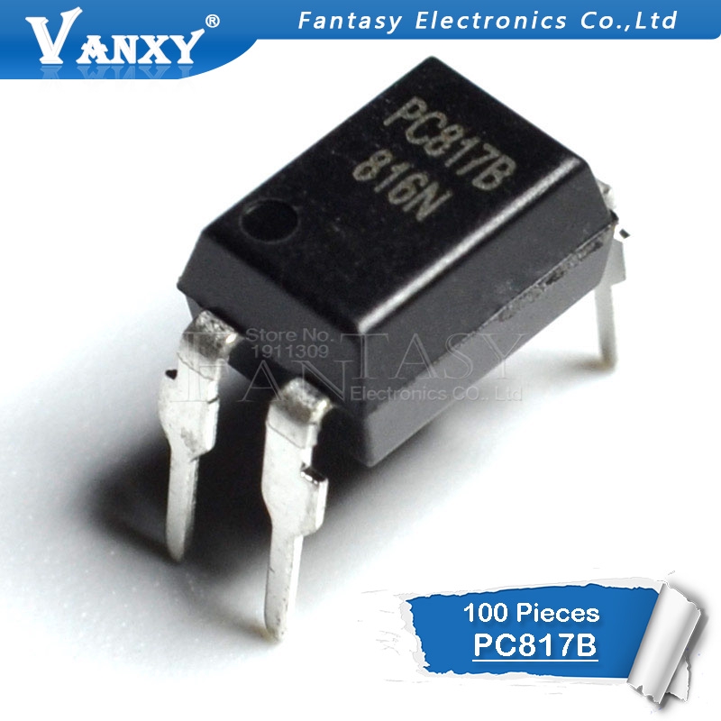 Bộ 100 Ic Cách Ly Quang Pc817B Dip4 Pc817-B Dip Pc817 B Chuyên Dụng