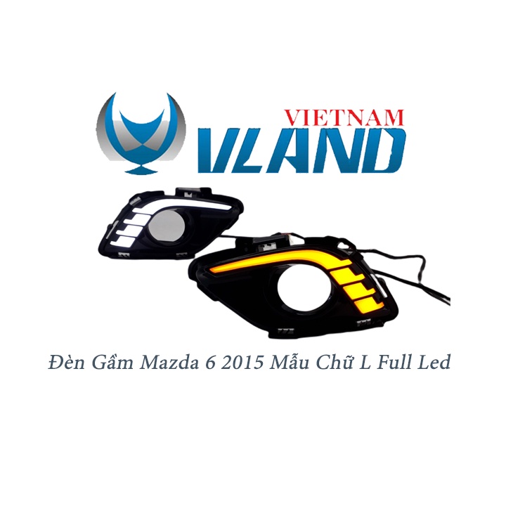1 Cặp Đèn Led Gầm Mazda 6 2015-2016 Mẫu Chữ L