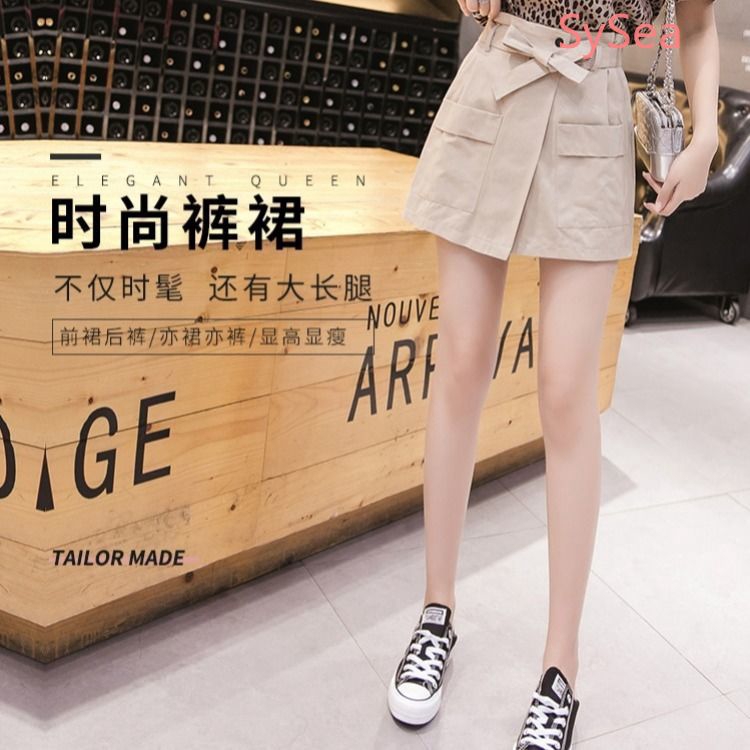 Quần Short Ống Rộng Lưng Thun Thời Trang Mùa Hè Cho Học Sinh
