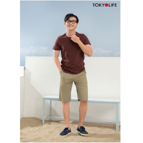 [Mã WABRTKL12 giảm 10% đơn 250K] Áo T-Shirt Nam TOKYOLIFE cổ tròn I7TSH547I | BigBuy360 - bigbuy360.vn