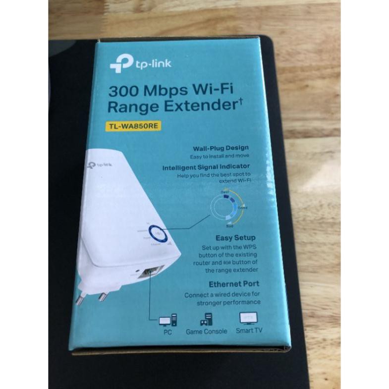 [Chính Hãng] TP-Link Mở rộng sóng Wifi (Kích sóng wifi) Chuẩn N 300Mbps TL-WA850RE