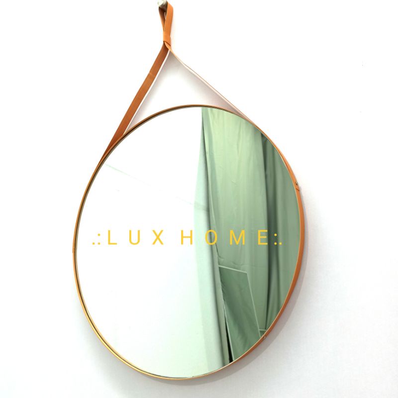 Gương Treo Tường LUXHOME Mẫu Mới L26 Viền &amp; Dây style hiện đại đa năng bền đẹp.