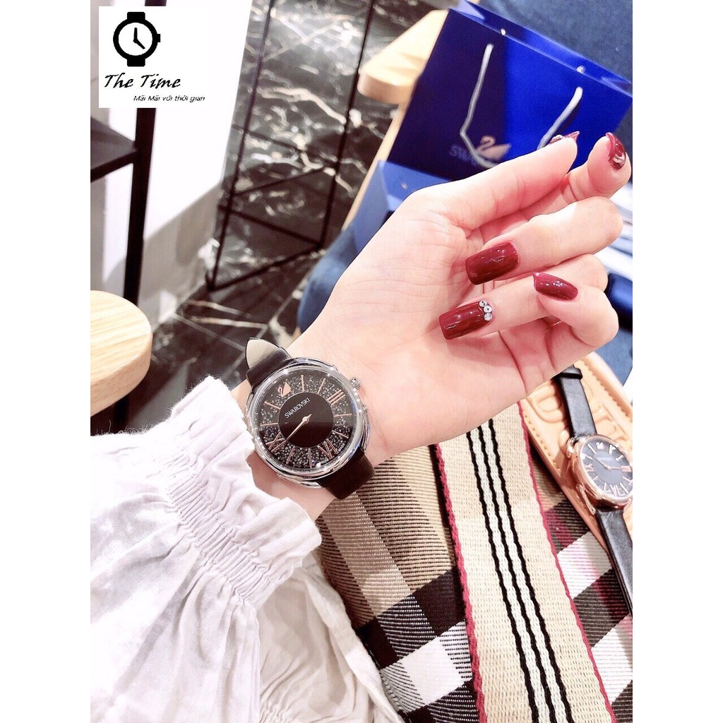 Đồng hồ nữ SWAROVSKI CRYSTALLINE GLAM WATCH #5452 case 35mm. 5atm