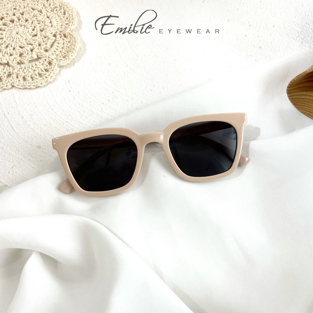 Gọng kính mát trẻ em nhiều màu Pastel siêu xinh nhựa dẻo nhẹ mắt chống UV400 Emilie eyewear