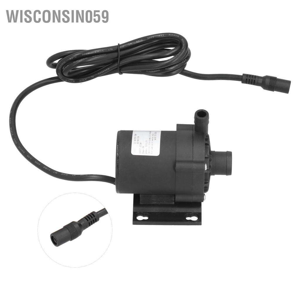 Máy bơm nước tăng áp BS ‑ 40A DC 24V Động cơ không chổi than Độ ồn thấp siêu nhỏ cho bể cá