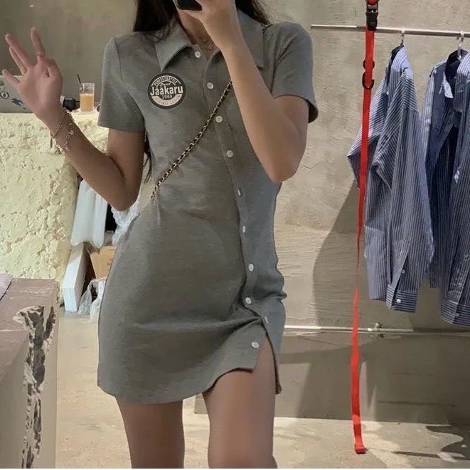 Đầm thun body vạt chéo, Đầm thun mặc nhà, Đầm thun bigsize 100% Cotton