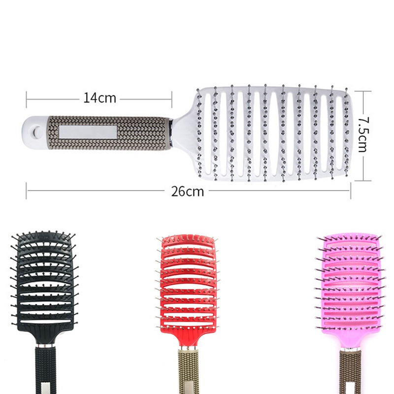 [Hàng mới về] Lược Uốn Tạo Kiểu Tóc Chuyên Nghiệp