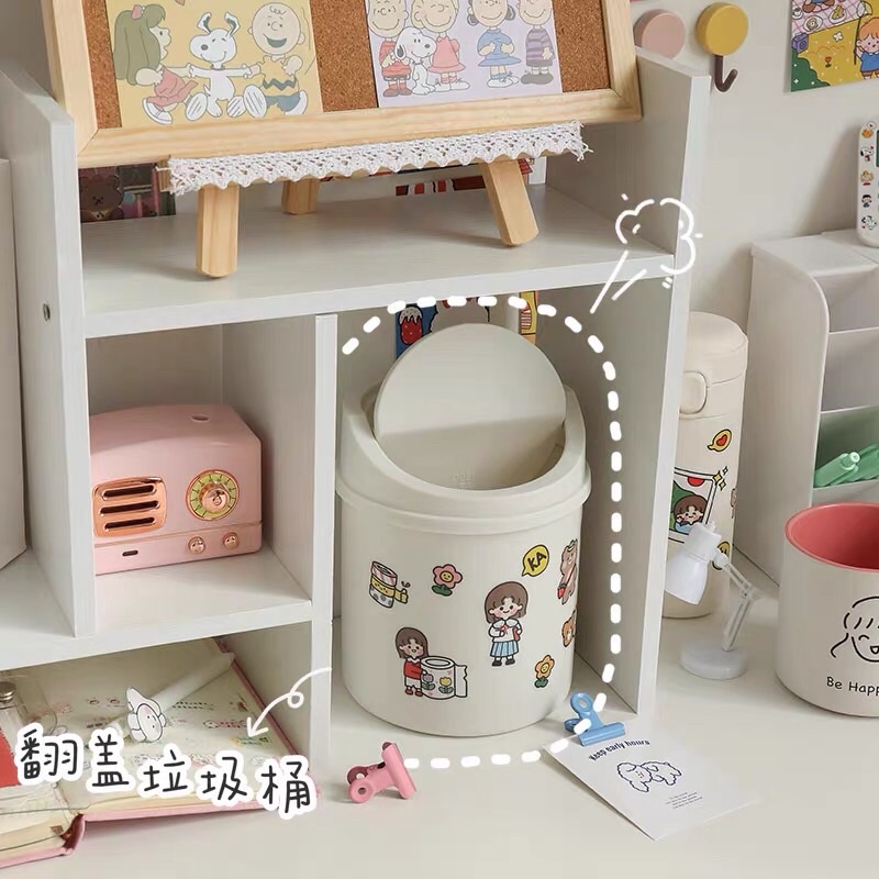 THÙNG RÁC MINI KÈM STICKER