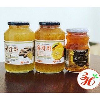 Mật ong sâm Bio Apgold hủ 580g - Hàn Quốc