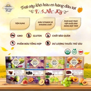 Mơ khô hữu cơ Sunny Fruit 250g