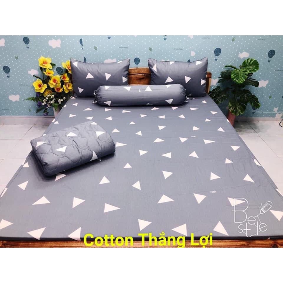 bộ drap 1m4 Cotton Thắng Lợi 1m4 -chát với shop để chọn mẫu mới nhất
