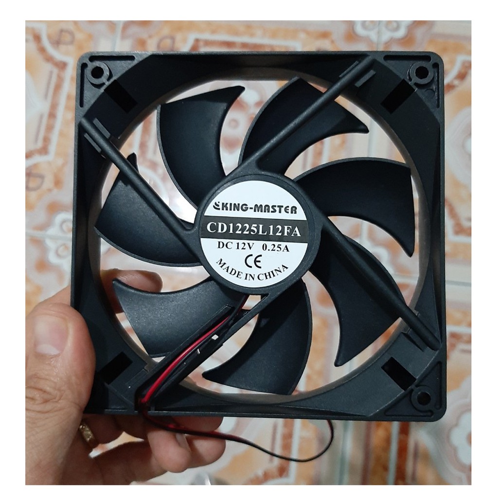 [Fan Case 12cm] Quạt làm mát cho thùng CPU (máy tính, PC) của bạn