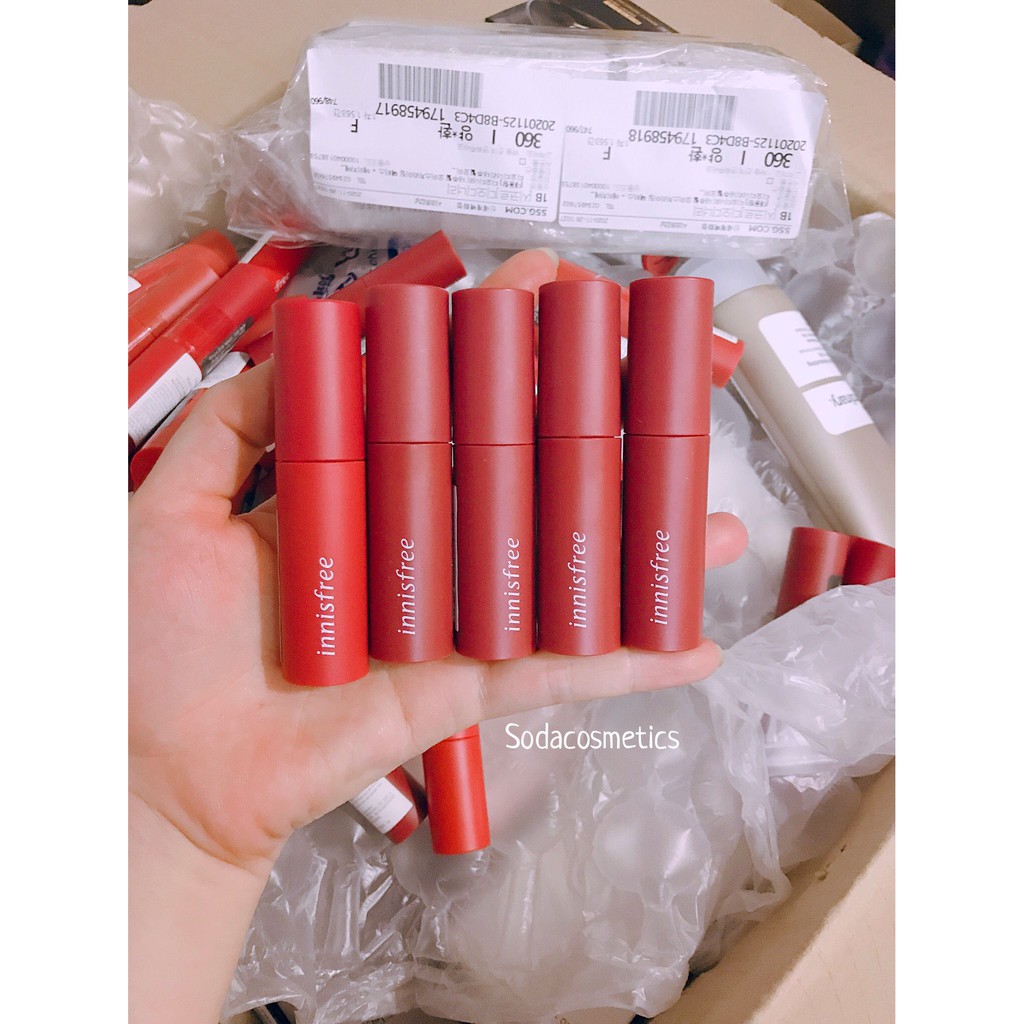 SON INNISFREE VIVID COTTON INK | Thế Giới Skin Care